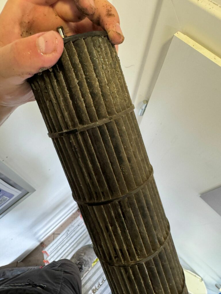 Czyszczenie wentylatora klimatyzacji