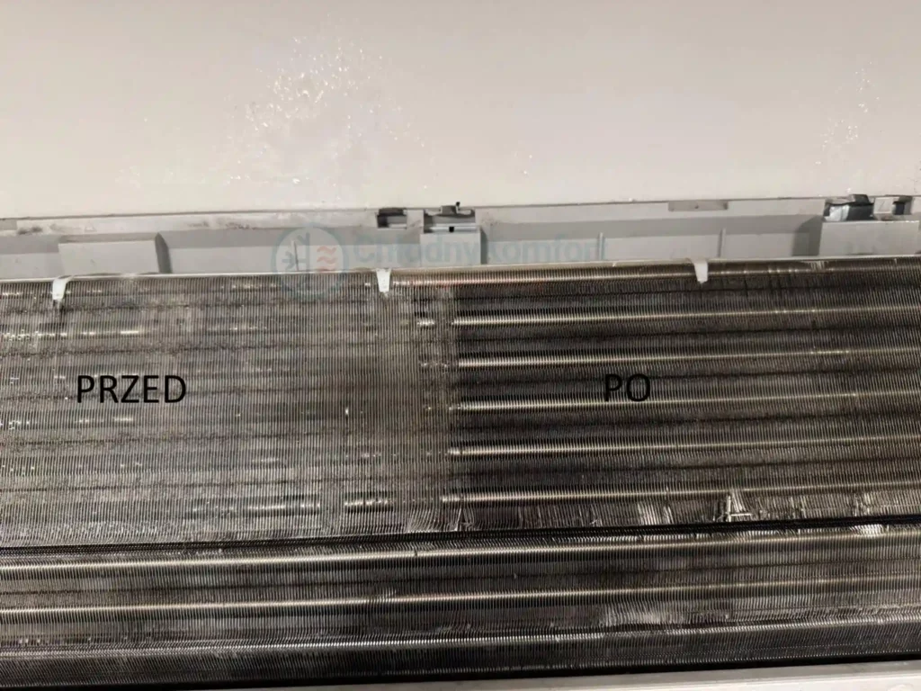 Czyszczenie wymiennika klimatyzacji