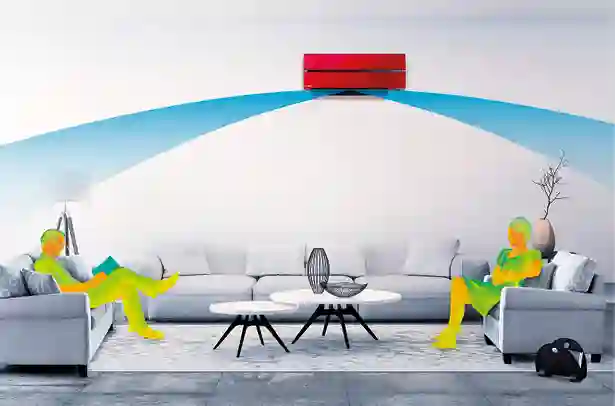 Mitsubishi podwójne żaluzje powietrzne