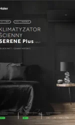 haier serene czarny karta produktu