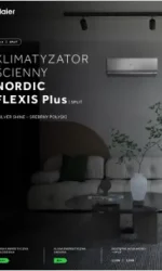 kartka produktu haier nordic flexis plus silver shine