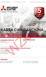 Mitsubishi gwarancja okladka