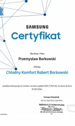 Certyfikat APS Samsung